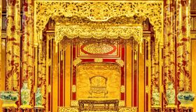 Throne Nguyen Dynasty Hue Imperial City